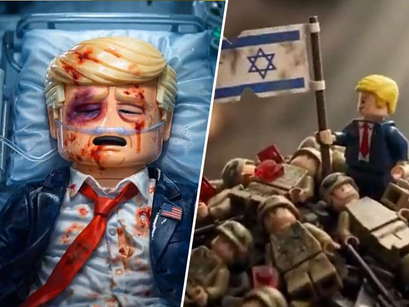 Cenzura izmišljenega nasilja: Kako YouTube ščiti Trumpa pred iranskimi Lego kockami (2 x VIDEO + podnapisi!)