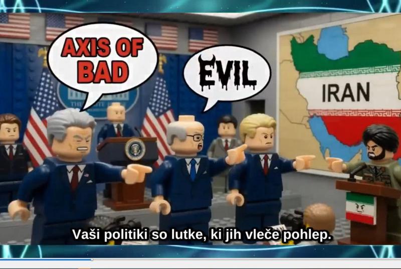 Sporočilo iz Irana: »Ne sovražimo Američanov, ste žrtve istega stroja, samo vaši pokvarjeni politiki nam kradejo usodo!«