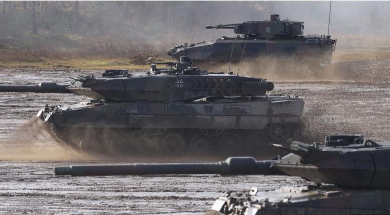 Kijev poskuša rešiti situacijo pri Harkovu: Premešča nemške »Leoparde« in švedska vozila CV90