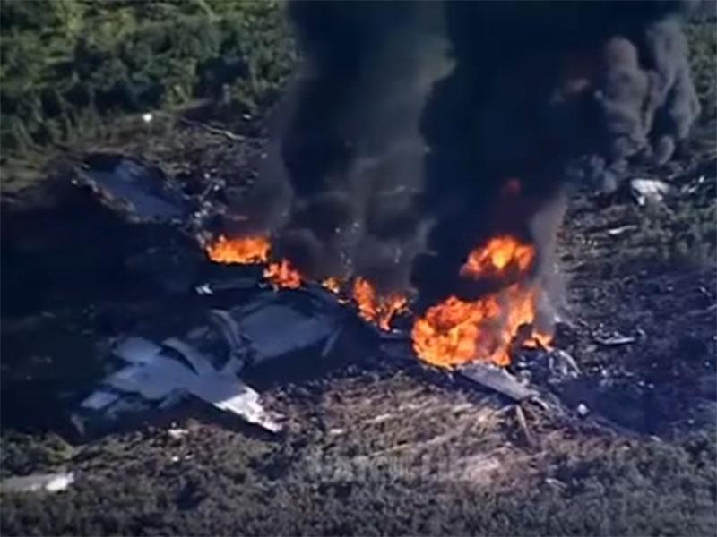 16 mrtvih v strmoglavljenju ameriškega vojaškega letala