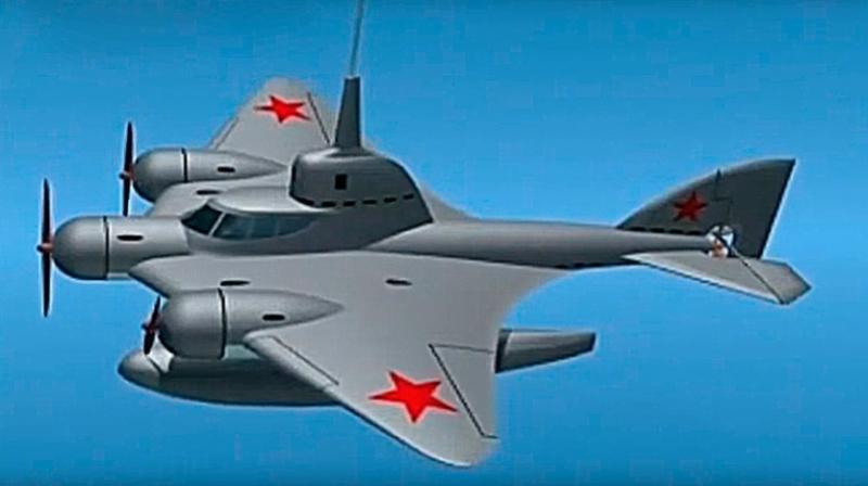 Iz globin v nebesa: Kako je Sovjetska zveza poskušala ustvariti letečo podmornico
