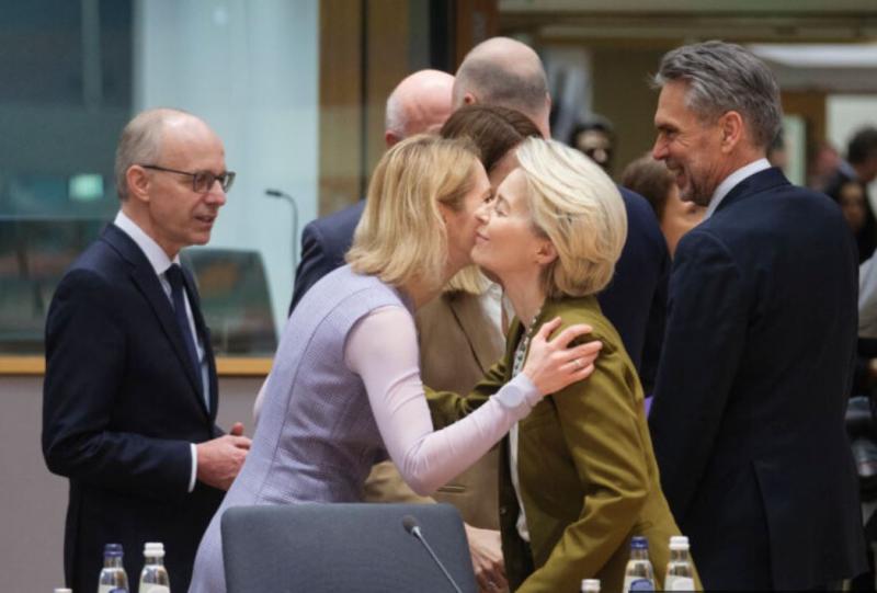 Kallasova o domnevnem kreganju z Ursulo: Kdo ne uživa v dobri zgodbi o ženskem pretepu?