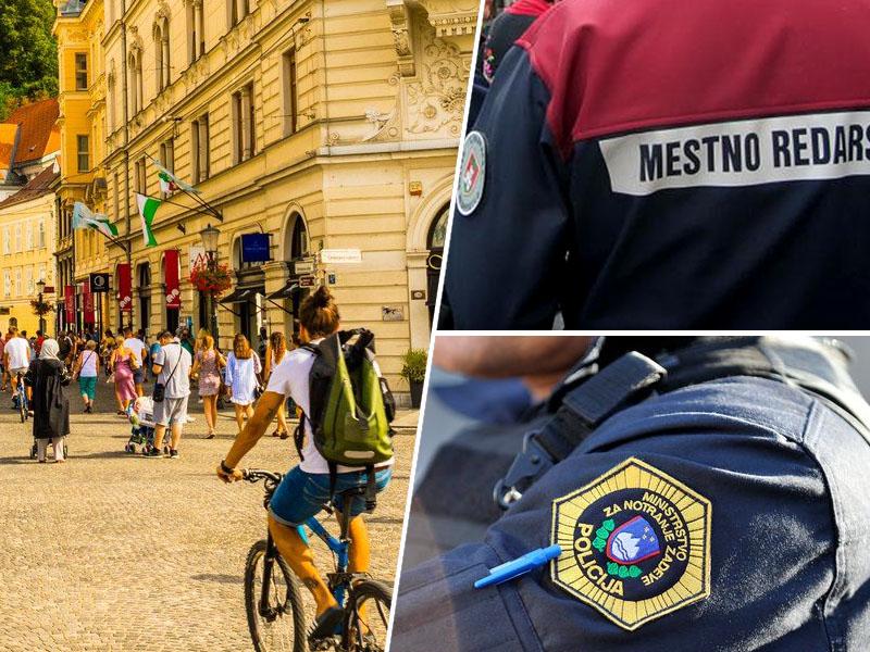 Redarji, skupaj s policisti, preprečujejo in lovijo žeparje v centru Ljubljane