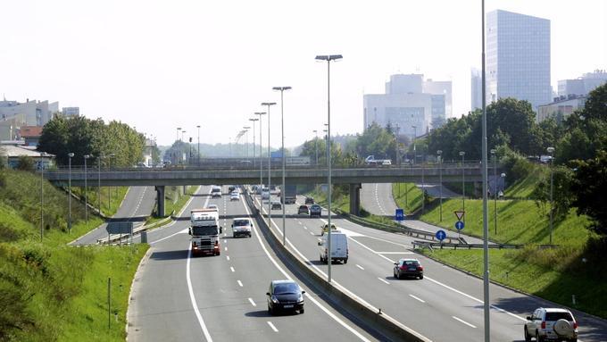 Od danes prepoved nočne vožnje težkih tovornih vozil po severni ljubljanski obvoznici
