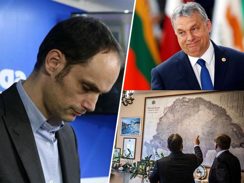 Prodana duša: Viktor Orbán prikazuje Prekmurje kot ukradeno od Madžarske, zloglasni Anže Logar pa pohlevno molči