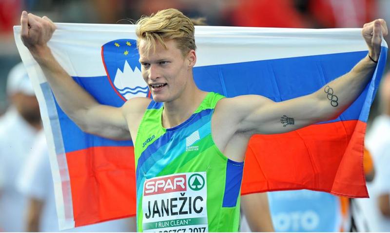 Janežič za štiri stotinke zgrešil današnji finale na 400 m