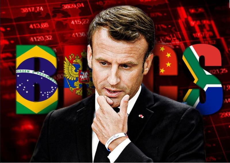Začelo se je maščevanje Zahodu: Rusija svari, da je Macron »neprimeren« za BRICS