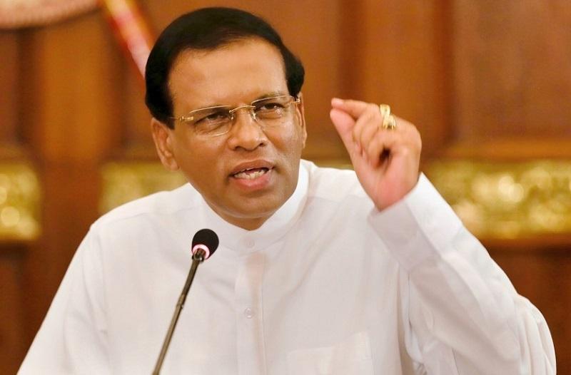 Predsednik Šrilanke razpustil parlament