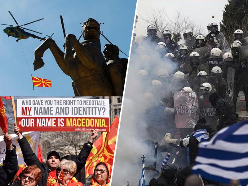 Skopje - detonator za destabilizacijo Balkana in Evrope? Grki na okopih: »Izdaja!«