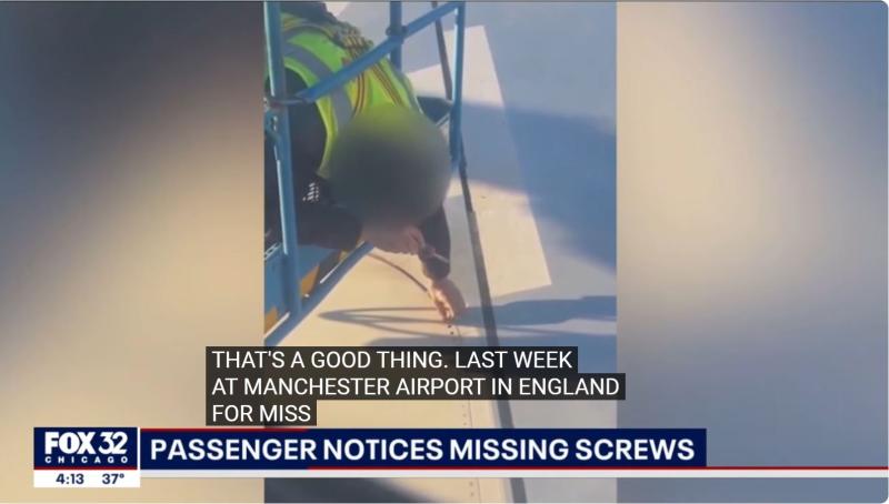 Kriza kompetenc: Polet britanskega letala v New York odpovedan po obvestilu potnikov, da na krilu ni vijakov!