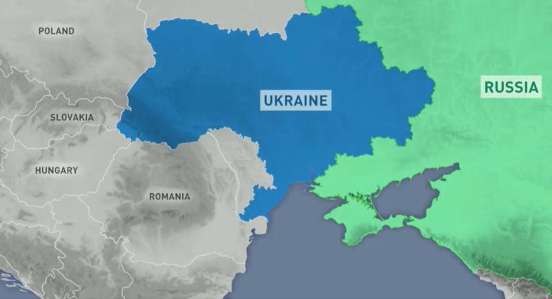 Medvedjev objavil, kako bi bil lahko videti varovalni pas med Rusijo in Ukrajino