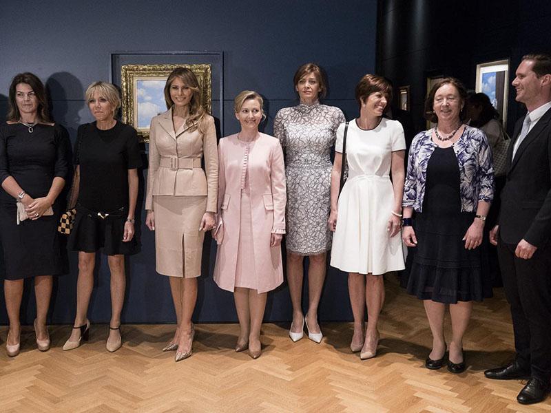 Cerar: Melania in Mojca sta našli pristen človeški stik