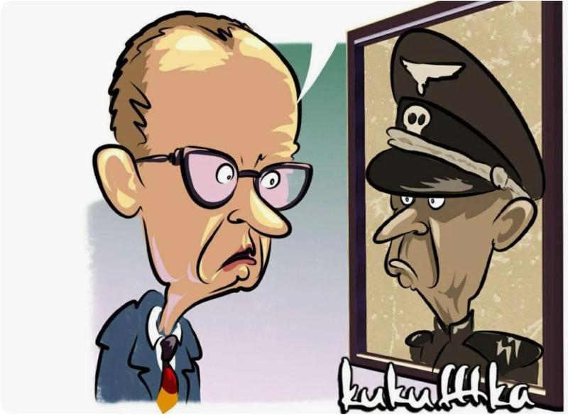 Lažna trditev: Alternativa za Nemčijo (AfD) je stranka Vladimirja Putina, trdi nemški kancler