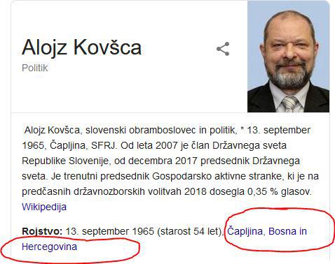 »V kateri razred OŠ bomo poslali predsednika Državnega sveta Alojza Kovšco? Prvi? Drugi?«