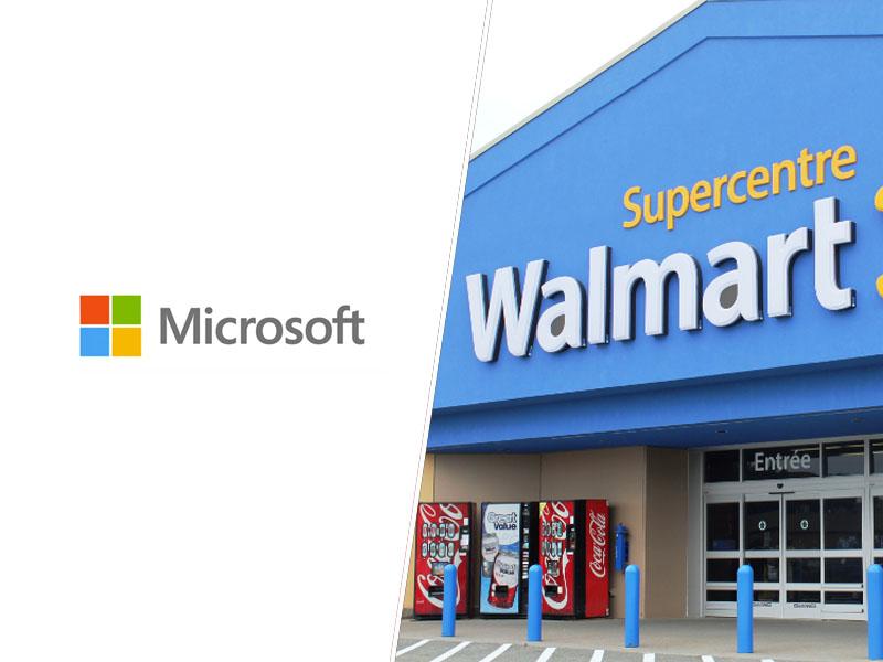 Walmart in Microsoft s skupnimi močmi nad prevlado Amazona