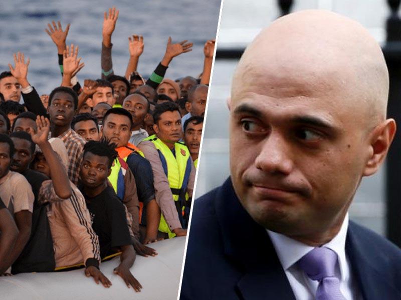 Britanski notranji minister prekinil dopust zaradi migrantov, ki prečkajo Rokavski preliv