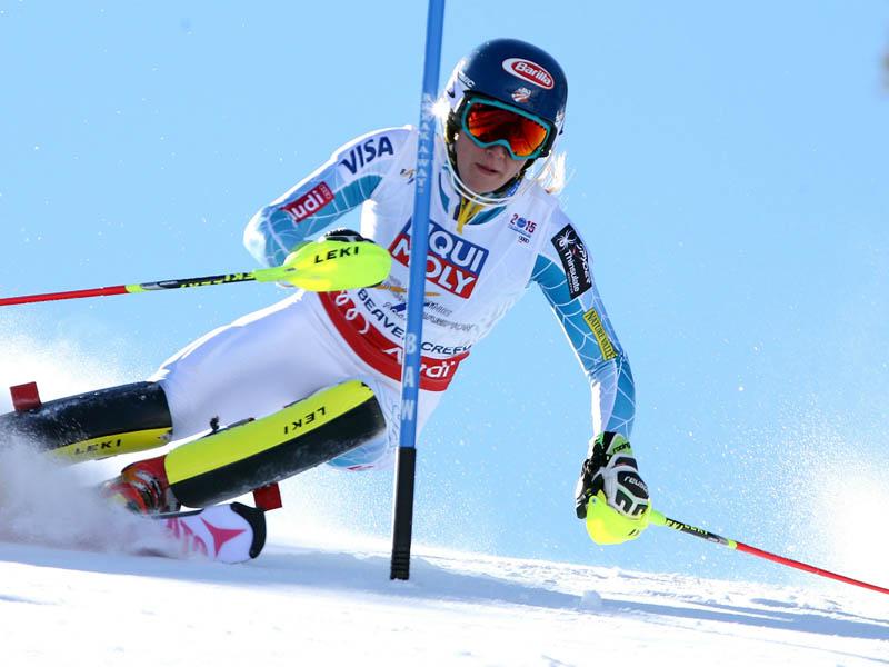 Zmaga američanki Mikaela Shiffrin, Ana Bucik 13