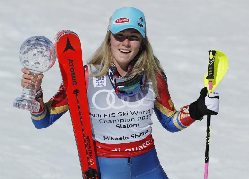 Američanka Shiffrinova po 40. zmago in tretjo lisičkino kombinacijo