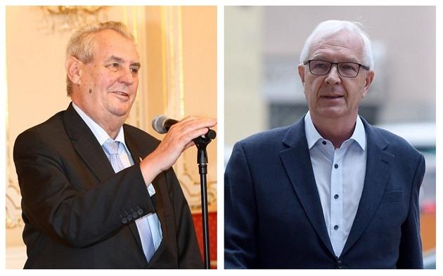 Na Češkem predsedniške volitve z resnim protikandidatom Zemanu