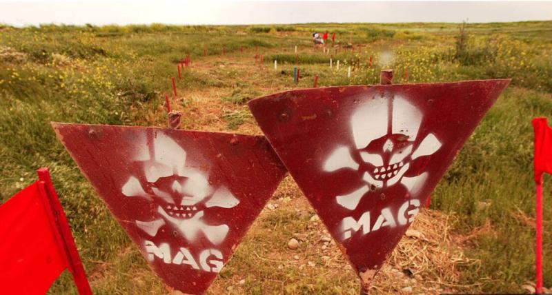 Washington Post: Za čiščenje min v Ukrajini bo potrebnih 757 let