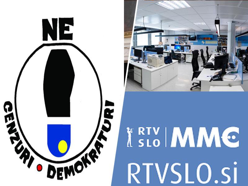 Slovenska demokratura: Vladni cenzorji tudi MMC RTV SLO pred volitvami pospešeno spreminjajo v spletno vladno trobilo