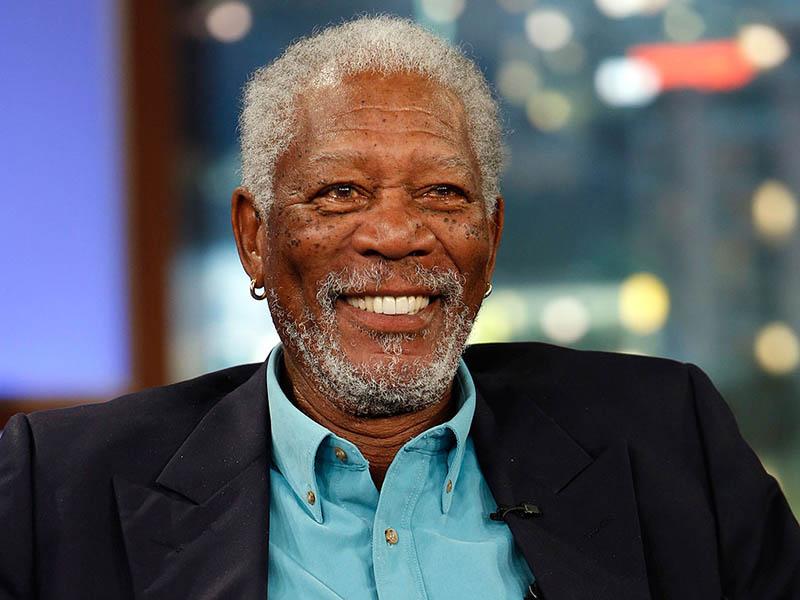 Igralec Morgan Freeman pri 80 letih še vedno v formi