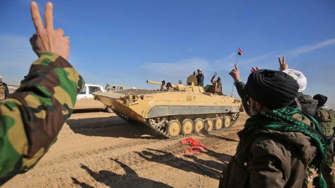 Iraške sile zavzele vladno poslopje v Mosulu
