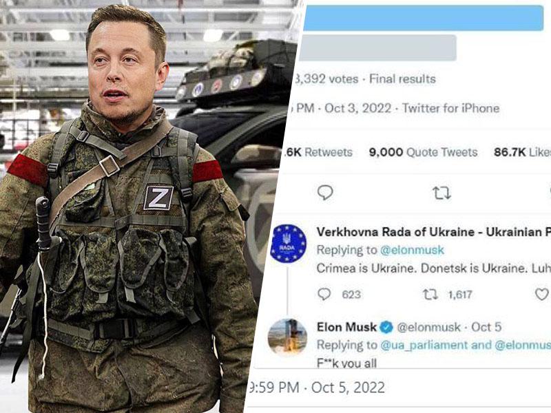Elon Musk ukrajinskemu parlamentu: »Je**te se vsi!«