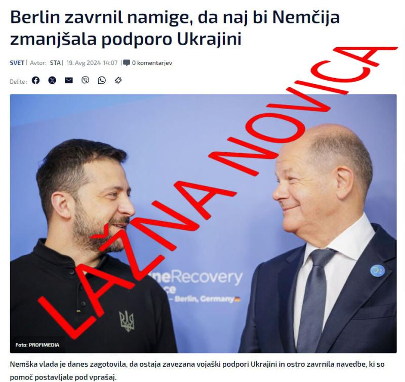 Kako laži nemške vlade prodajajo slovenski mediji: Zmanjšanje nemške finančne pomoči spremenjeno v »namige«!