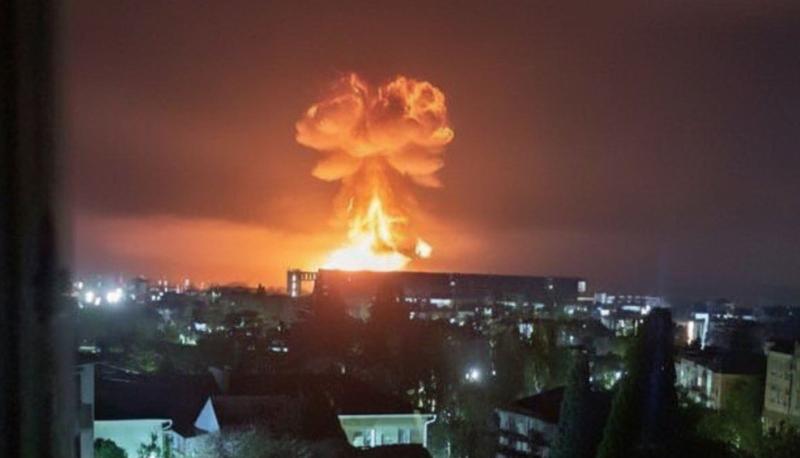 Ukrajinci zgrešili: Zadeli tuje civilne ladje med napadom na rusko pristanišče