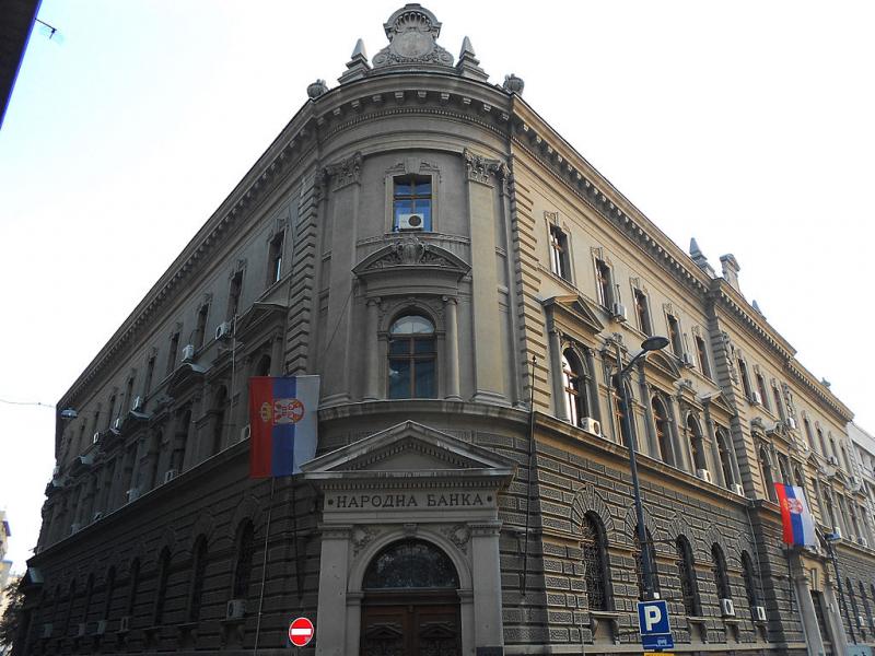 Srbska centralna banka zvišala napoved gospodarske rasti
