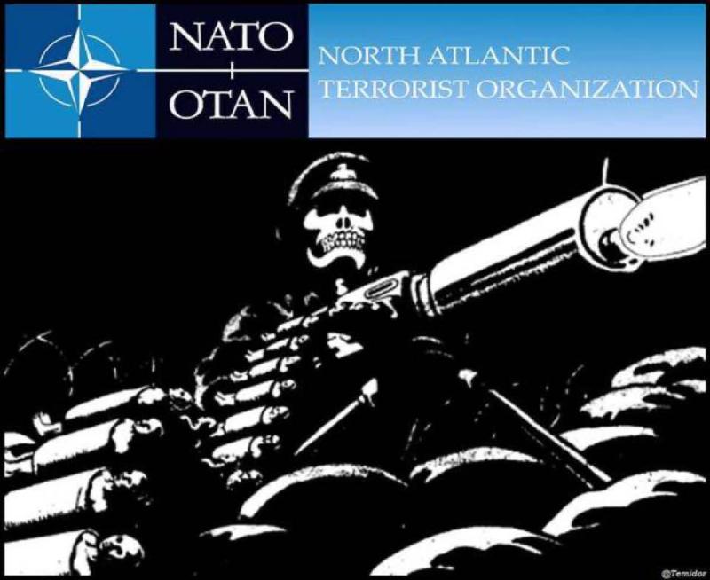 »Pa saj te razmere generira prav NATO, g. premier! Režiserke - ZDA! Izvajalci - vazali! Pojdimo ven, ko se še da!«
