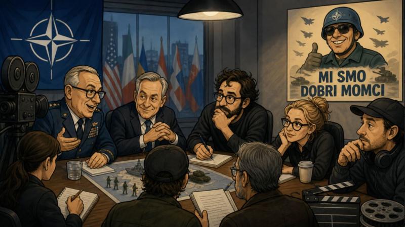 NATO v propagandni ofenzivi: Scenaristi povabljeni k pisanju še enega »Napletem ti zgodbo«