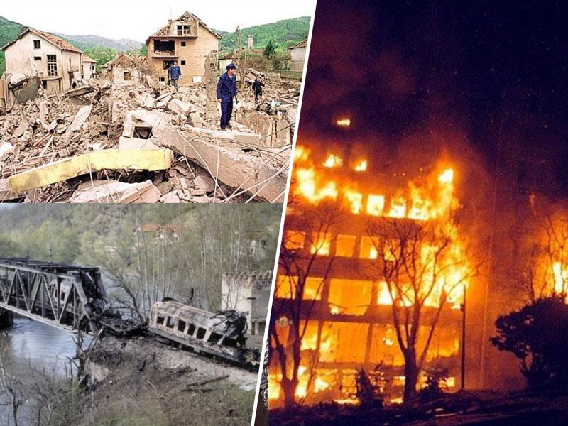 23. obletnica agresije NATO, ki je prva porušila mednarodne meje in mir v Evropi in privedla do današnjih vojn