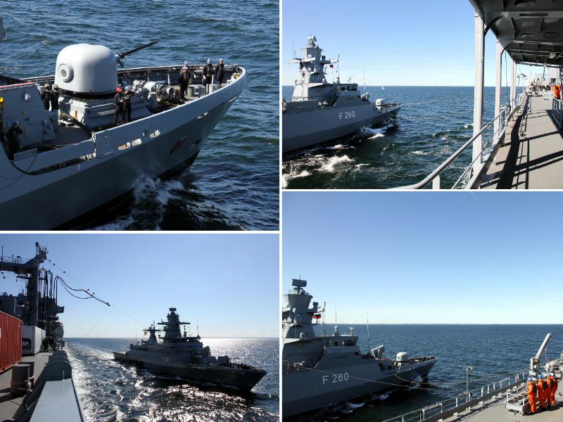 Nemška mornarica preobremenjena z mednarodnimi misijami