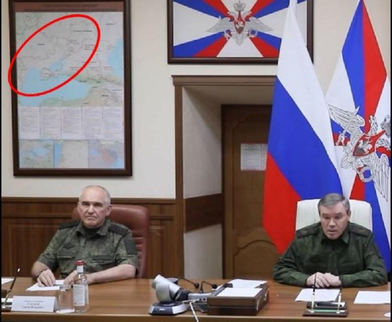 Napaka ali sporočilo? Ob poročanju ruskega generalštaba nov zemljevid »okrnjene Ukrajine« razkril ruske cilje!