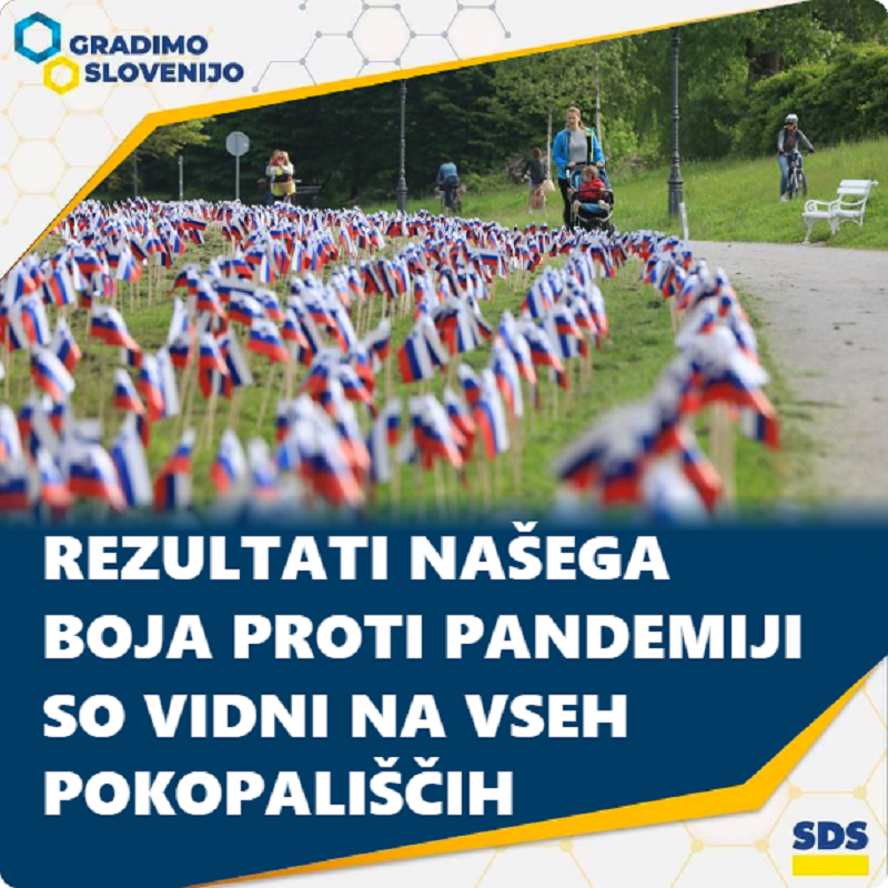 Rezultati dela vlade: Od začetka do konca Janševega mandata Slovenija med najslabšimi na svetu v boju proti covidu-19!
