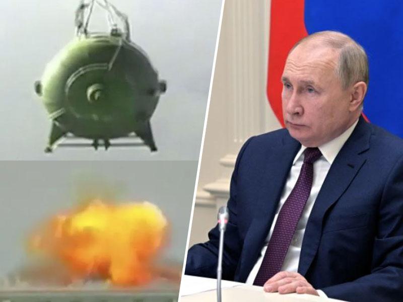 Britanci napovedujejo, da bo Putin zaradi »strahospoštovanja« vojno začel z eksplozijo 44-tonskega »očeta vseh bomb«