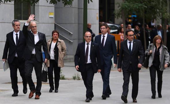 V Madridu potekajo zaslišanja nekdanjih katalonskih ministrov