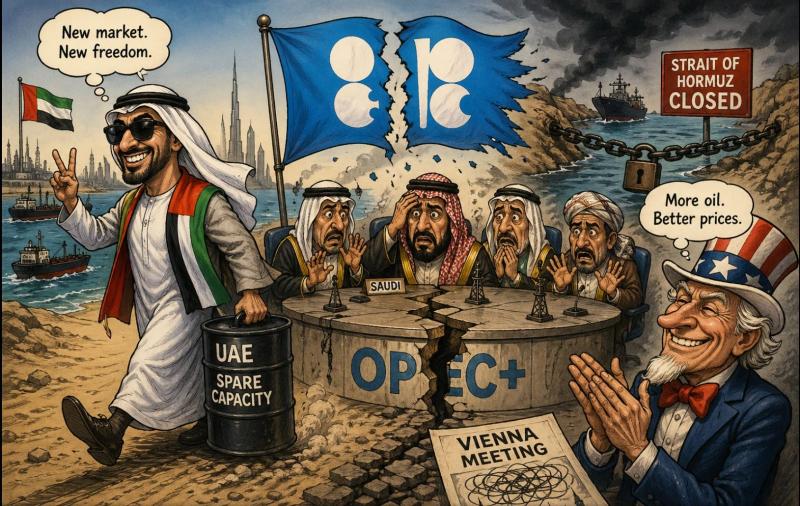 Z odhodom ZAE iz OPEC-a ZDA le (začasno) »rešujejo« problem, ki so ga ustvarile z napadom na Iran