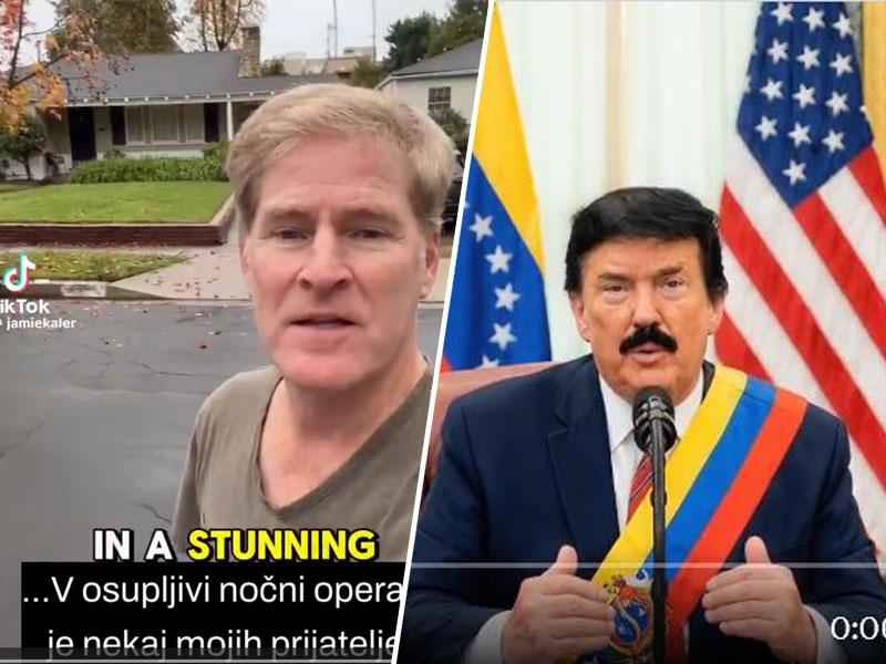 Venezuela za telebane: »V osupljivi nočni akciji je nekaj mojih prijateljev izvedlo racijo v hiši mojega soseda Toma!«