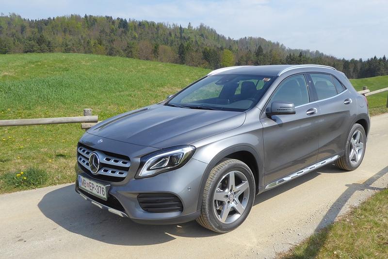 Prenovljeni najmanjši SUV MB GLA