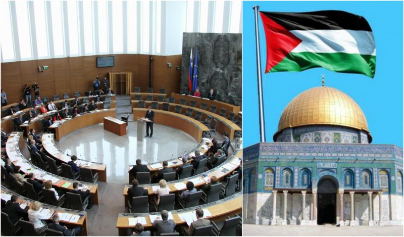 V DZ prihodnji teden o priznanju Palestine