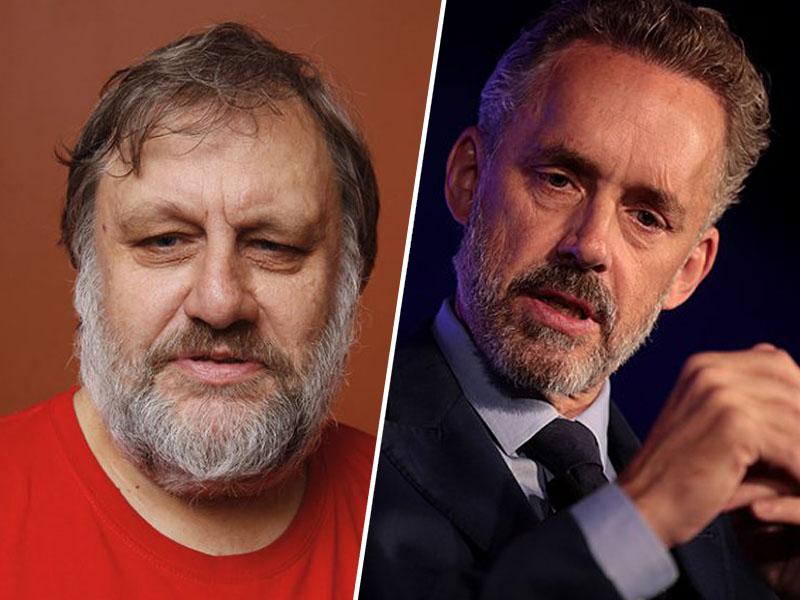 Jordan Peterson pristal na »besedni dvoboj« s Slavojem Žižkom