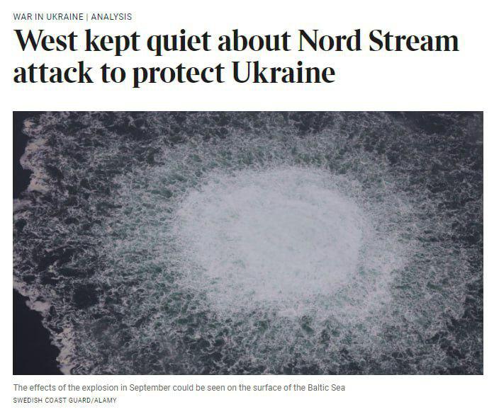 V tretje gre rado? Zahodni mediji lansirali še eno različico napadov na rusko-nemške plinovode Severni tok
