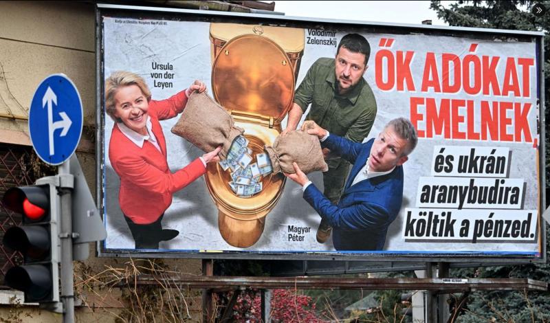 »Zvišujejo vam davke, medtem ko vaš denar porabljajo za ukrajinska zlata stranišča!«