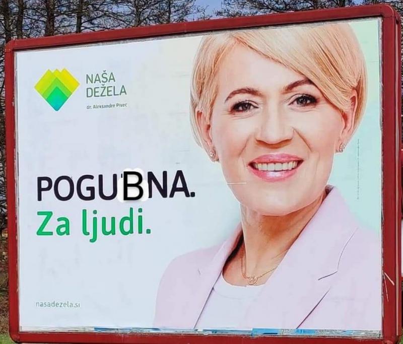 Zakaj je Aleksandra Pivec »pogubna« za ljudi in zakaj je glas zanjo in za Janševo SDS - glas za korupcijo?