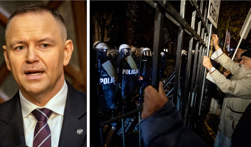 Ustavna kriza ali državni udar? Poljski predsednik vdrl v obkoljeno ustavno sodišče in obsodil - poljsko vlado!