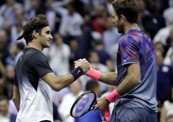 Del Potro premagal Federerja za polfinale z Nadalom 