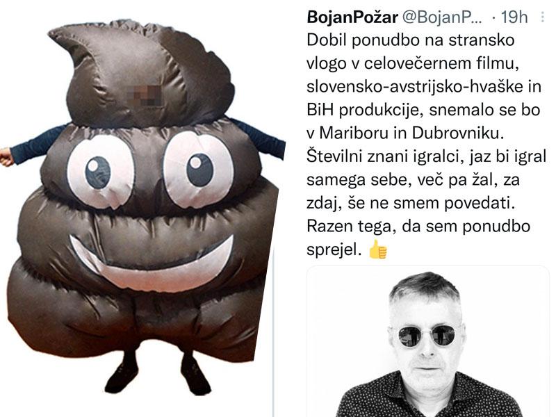 Politik Bojan Požar bo postal igralec: Igral bo - novinarja!